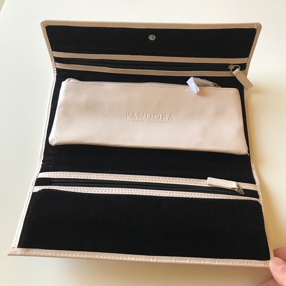 Pandora Unforgettable Moments Travel Jewelry Case Clutch Wallet. - Picture 4 of 8